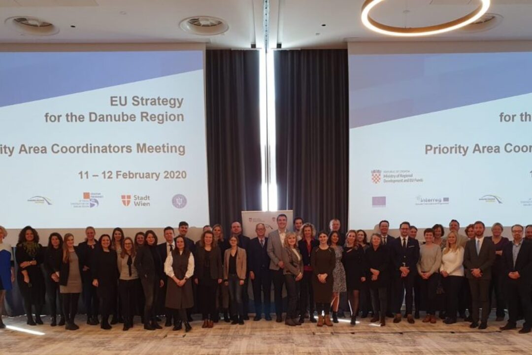 EUSDR Priority Area Coordinators met in Zagreb on 11th & 12th February 2020
