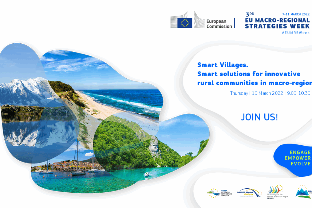 Workshop: Smart Villages | Smart Solutions for Innovative Rural Communities in Macro-Regions