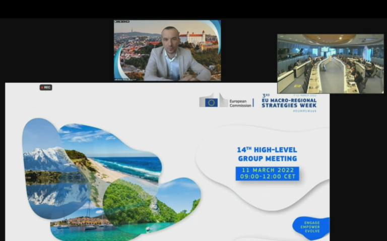 14th High Level Group on Macro-Regional Strategies held on 11 March 2022