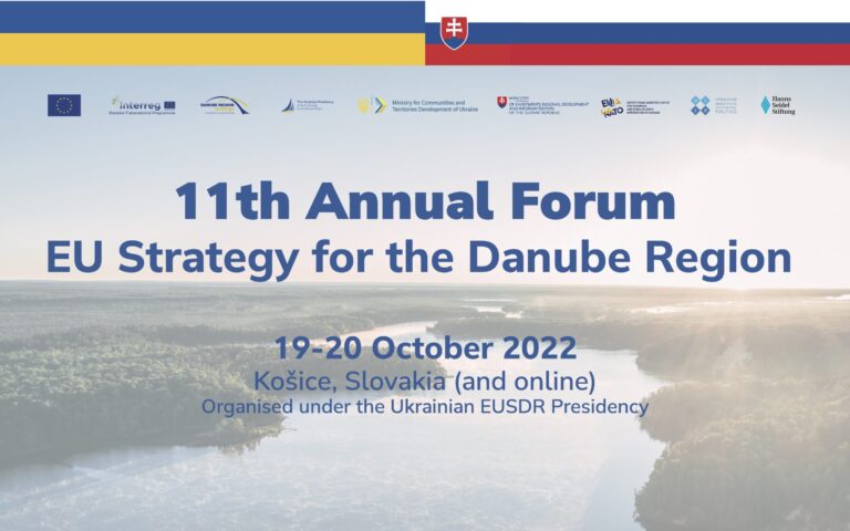 11th Annual Forum of the EU Strategy for the Danube Region