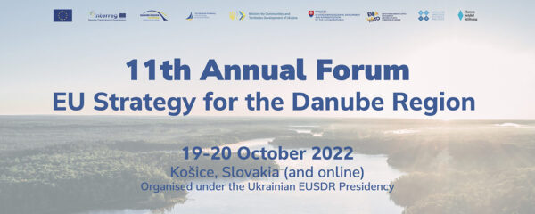 11th EUSDR Annual Forum | October 2022