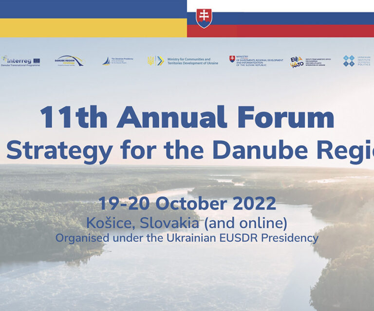 11th EUSDR Annual Forum | October 2022
