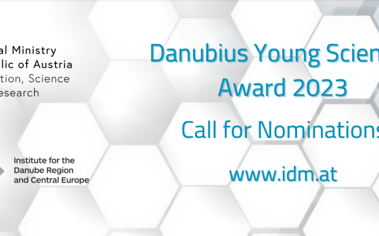 „Danubius Young Scientist Award 2023” competition is now open for nominations