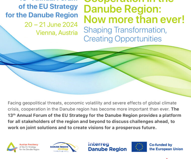 13th EUSDR Annual Forum I June 2024