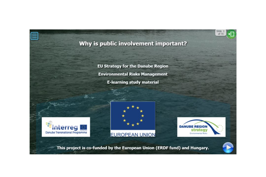 NEW DOCUMENT – E-learning study material about floods (PA5)