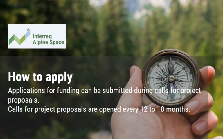 Interreg Alpine Space Opens 1st Call of the New Programming Period 2021-2027!