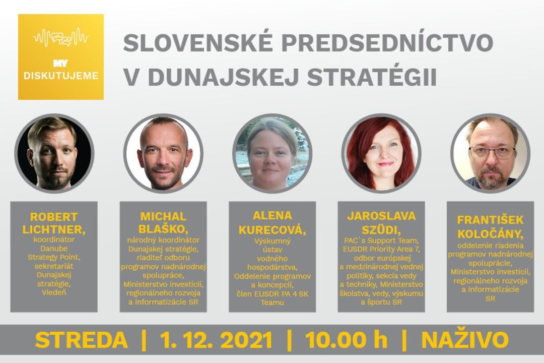 Slovak Event on the Danube Region Strategy on 1 December 2021