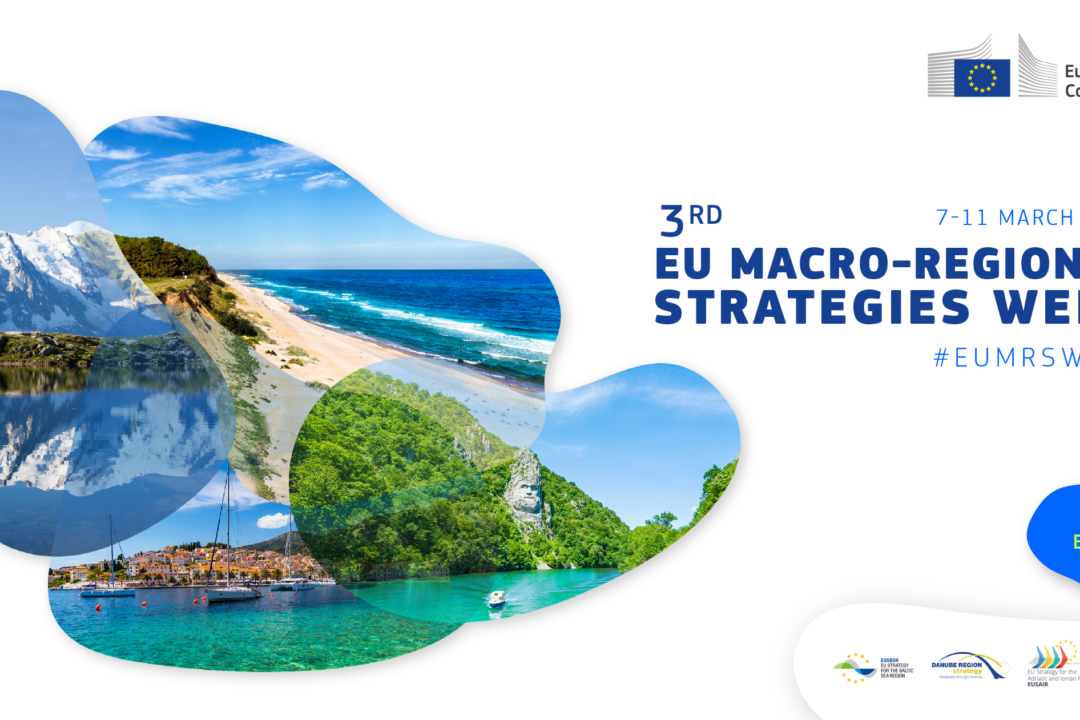 Registration opened for the 3rd EU MACRO-REGIONAL STRATEGIES WEEK (7 – 11 March 2022)