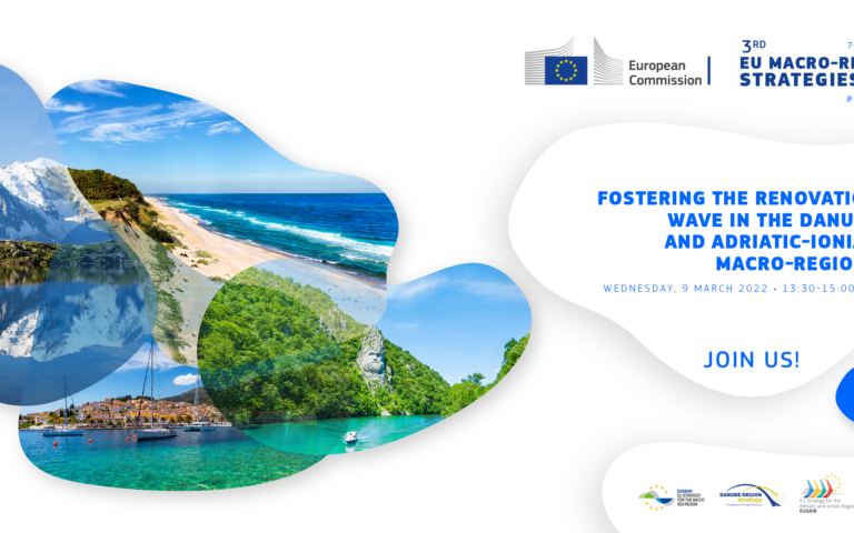PA 2 Workshop: Fostering the Renovation Wave in the EUSDR and EUSAIR