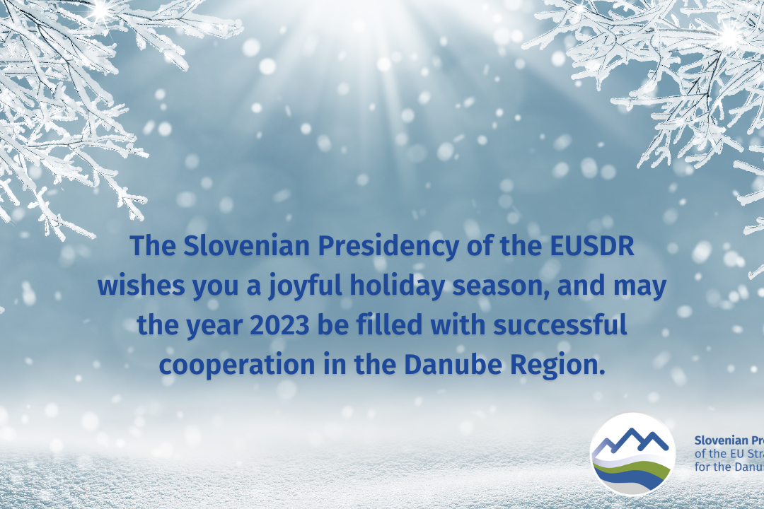 Season’s greetings from the Slovenian EUSDR Presidency