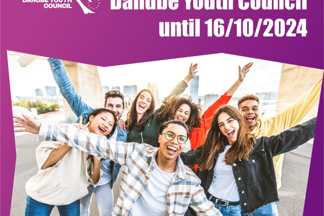 Open call for the Danube Youth Council until 16/10/2024