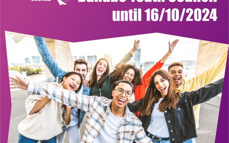 Open call for the Danube Youth Council until 16/10/2024